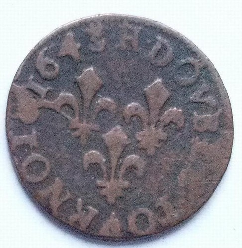 France 1643 double - 1643,