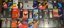 Vintage Blank VHS Tapes Bundle