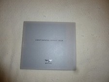 BENTLEY CONTINENTAL FLYING SPUR 2009 HARDBACK BROCHURE FOLDER AND SPEC UK ITEM