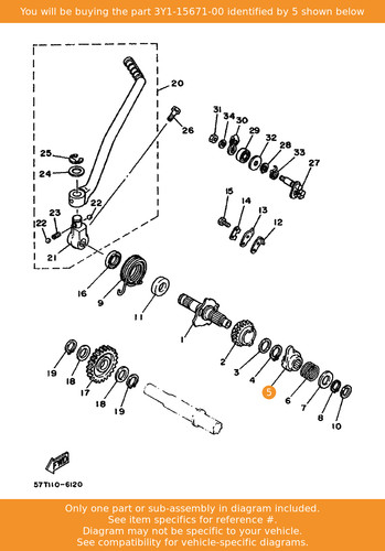 Yamaha wheel ratchet - wheel,,