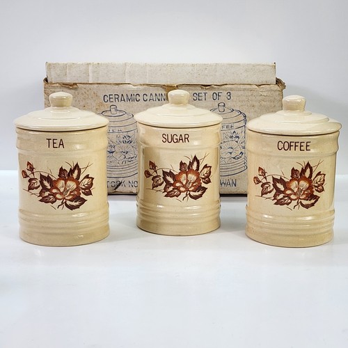 Vtg ceramic kitchen - kitchen, canister
