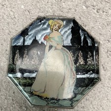 Beautiful Vintage 1930s Gwenda  Tap Flap Powder Compact