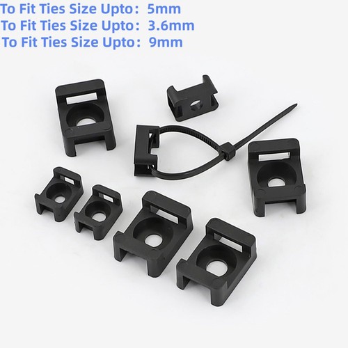 Cable tie base - -, wire