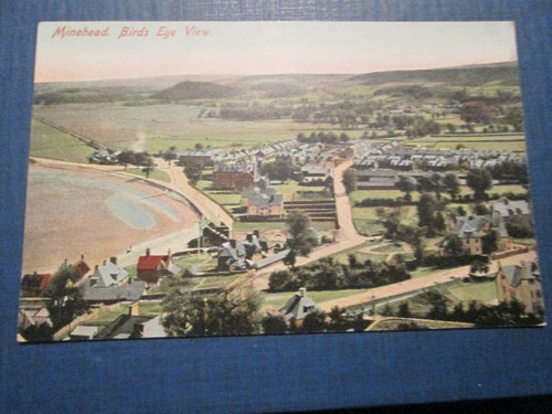 Postcard minehead birds - of, minehead,