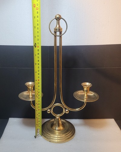 Vintage brass centerpiece - vintage,