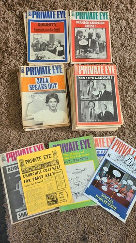 Private eye magazines - private,