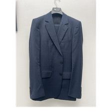 Aquascutum Men's Navy Wool