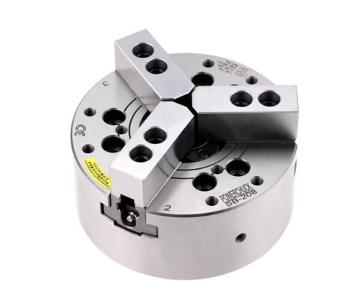 Hydraulic chuck three - hydraulic, three-jaw