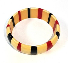 Plastic Bangle Bracelet  Red