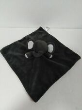 Tu Sainsbury's Elephant Comforter Blanket Dark Grey Plush Baby Soft Toy doudou 