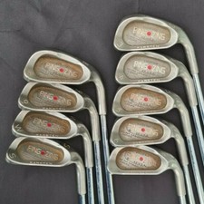 Vintage Full Set of #3-9SW PING ZING Red Dot Irons