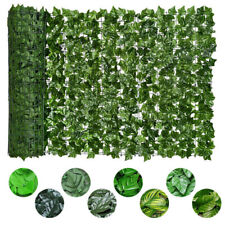 3M Artificial Hedge Ivy Leaf Garden Fence Roll Privacy Screen Wall Balcony Cover