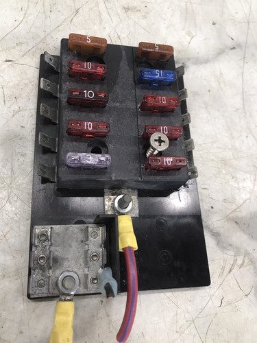 Maxum 2000 sr2 - boat, fuse