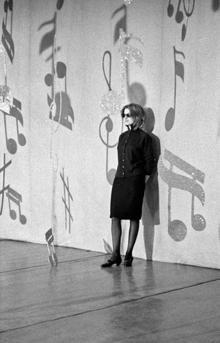 Italian singer mina standing - mina,