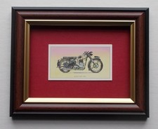 MOTOR CYCLE IMAGE FRAMED -