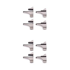  2 PCS Zinc Alloy Glass Clip