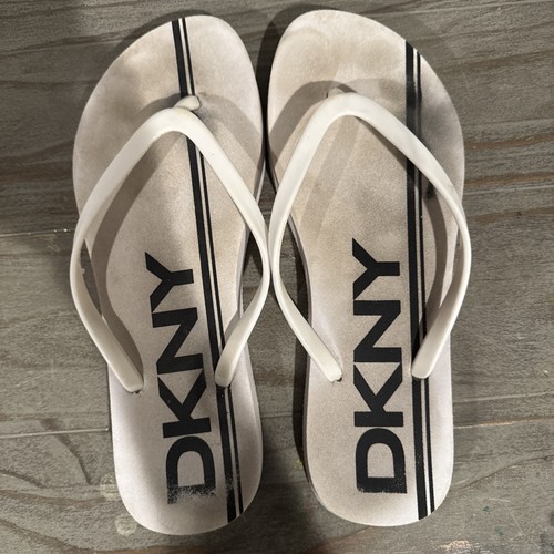 New dkny white - sandals, flip