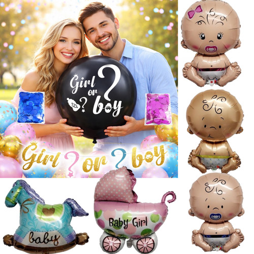 Inch large gender reveal - large,