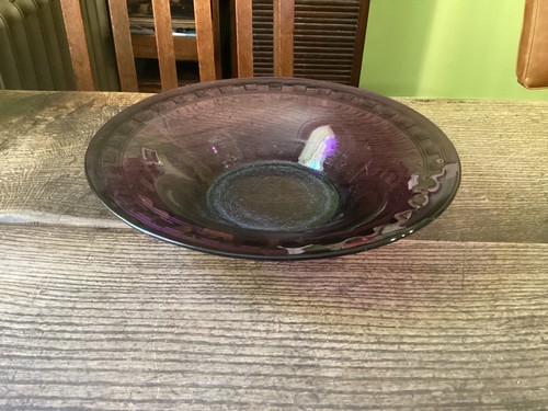 Vintage purple glass fruit - vintage,