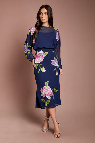 Coast navy pencil dress - coast,
