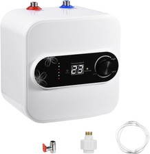 Mini Electric Water Heater, 1.5KW 220V Electric Instantaneous Water Tap with 10L