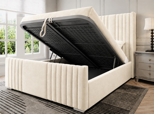 Ottoman storage bed - ottoman, panel