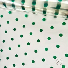 ShredAstic®  DARK GREEN DOT