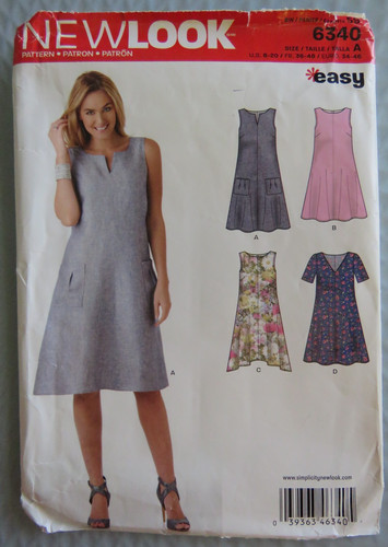 New look 6340 sewing pattern - 6340,