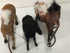 Vtg Chestnut Ridge Toy Horses Lot of 3 Rare Retired 1996 Toys r Us