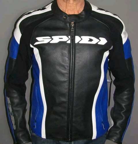 Leather jacket spidi track - leather, on