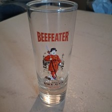 Vintage Beefeater London Dry Gin Collectible Shot Glass 4 Inches