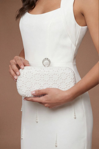 Coast ivory clutch womens - clutch,