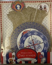 Two Coronation cake Stands