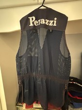 Perazzi Clay Shooting Vest Skeet Vest Competition Vest Blue Size UK50 XL