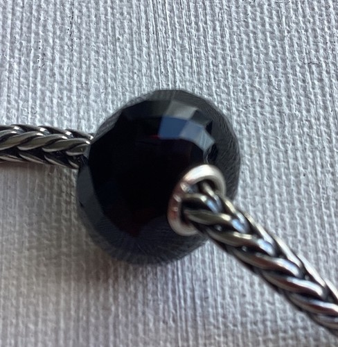 Trollbeads black onyx bead new - onyx,
