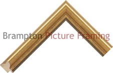 28mm Wide Gold Spoon Wood