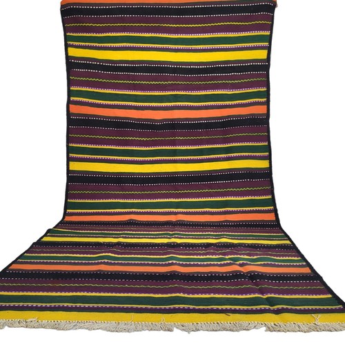 Vintage handmade moroccan rug - vintage,