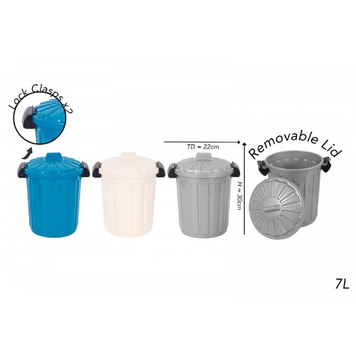 Clip lid waste bin - lid,