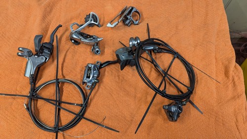 Shimano xtr brake and - shimano, gearset
