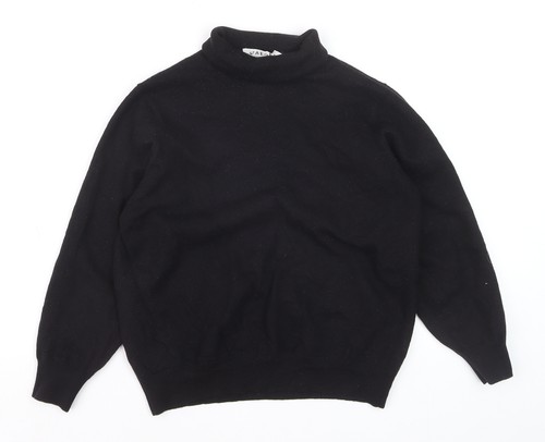 Jaeger women black - roll, neck