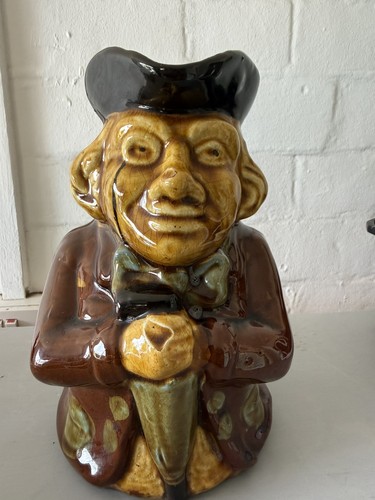 Vintage pottery toby jug - pottery,