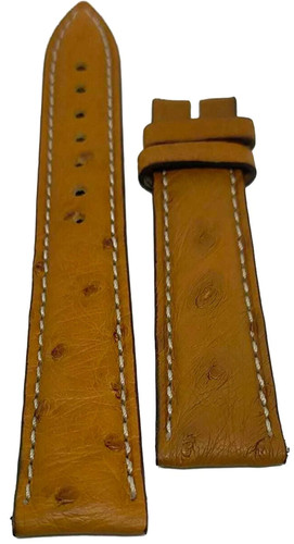 Watch strap ostrich cognac for - watch,