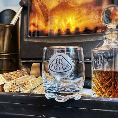 Engraved lotus car whisky - lotus,