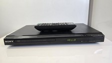 Sony Basic Scart DVD Player Compact DVP-SR150 With Remote Black Tested Working