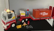 Playmobil 3935 Gigant Low Loader Truck / Lorry With Container