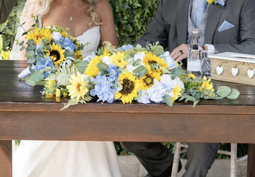 Wedding artificial sunflower - artificial,
