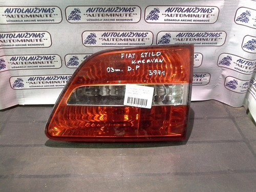 2003 fiat stilo rear - rear, tail