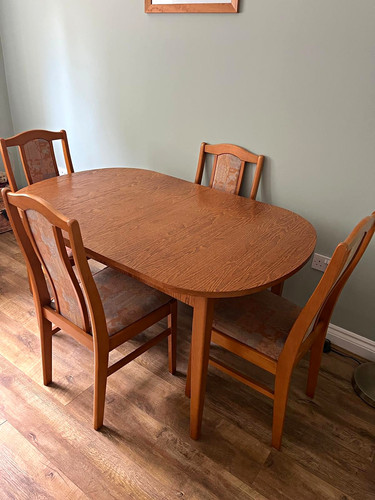 Oval extending wood - pc,