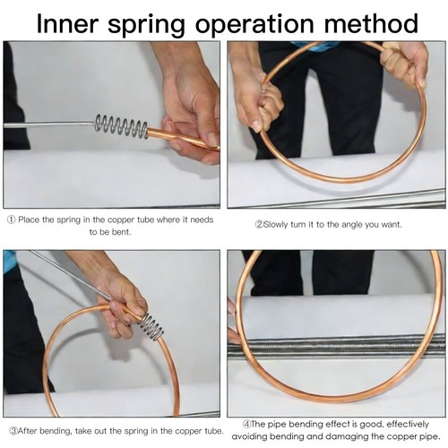 Internal copper tube - internal, bending