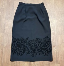 Vintage skirt 1970s black - 1970s,